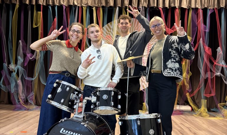„Ritmas būgnais“ – kūrybinga muzikinė edukacija